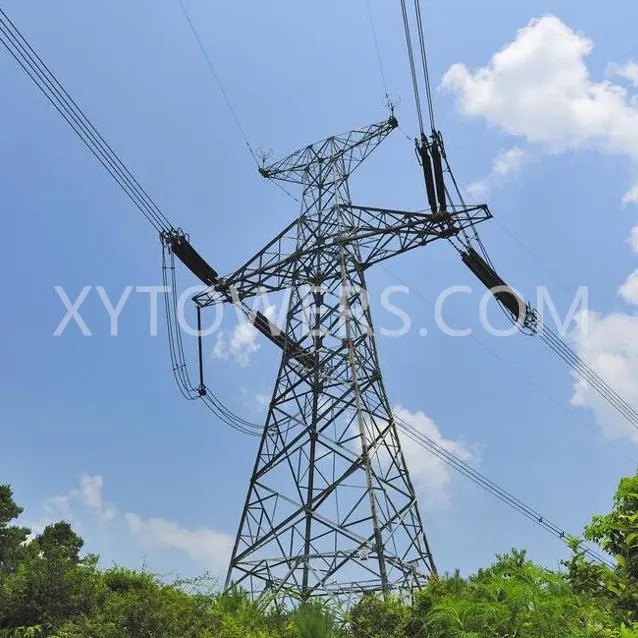 China 500kV Angular Steel Power Transmission Tower Manufacture and