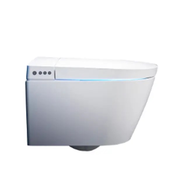 China Wall Hung Smart Toilet Seat Bidet Square Smart Toilet Composting