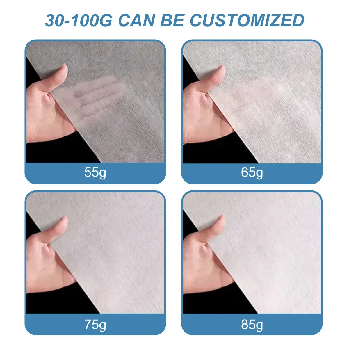 China Wet toilet paper flush straight into the toilet without clogging