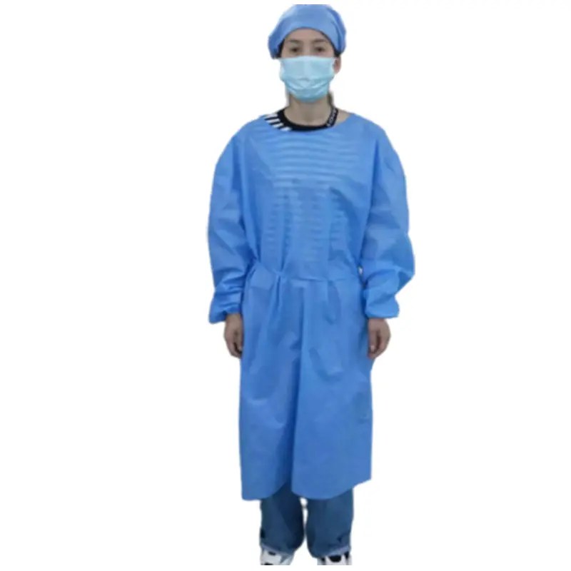 China Online Exporter Polyethylene Isolation Gowns Surgical Gown