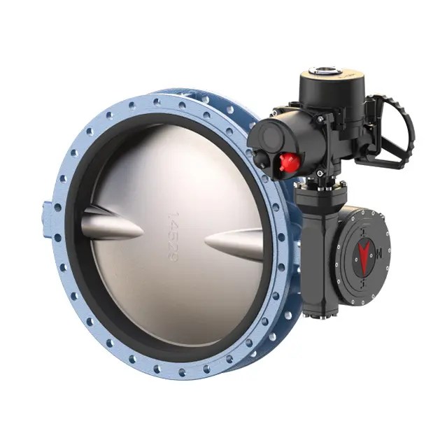 China Butterfly valve with hand lever/manual gearbox/gearbox with