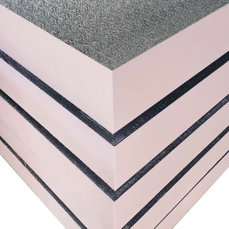 Wholesale Doublesided aluminum foil composite phenolic wall insulation board Manufacturer and