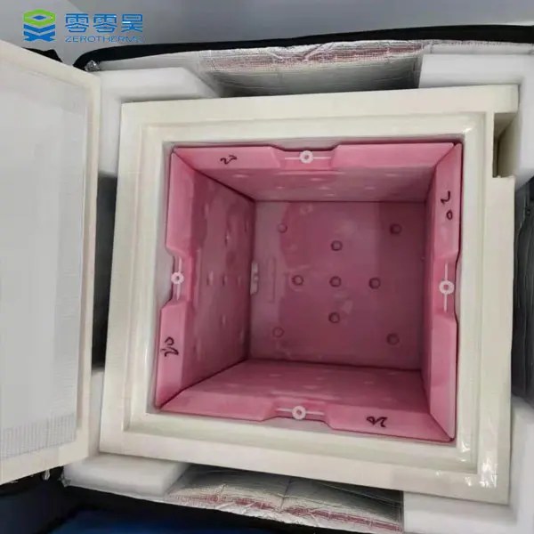 China Insulated cooler box with Fumed silica vacuum insulation panel