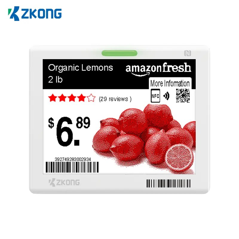 Wholesale Shelf price label holder supermarket tag holder clear PVC