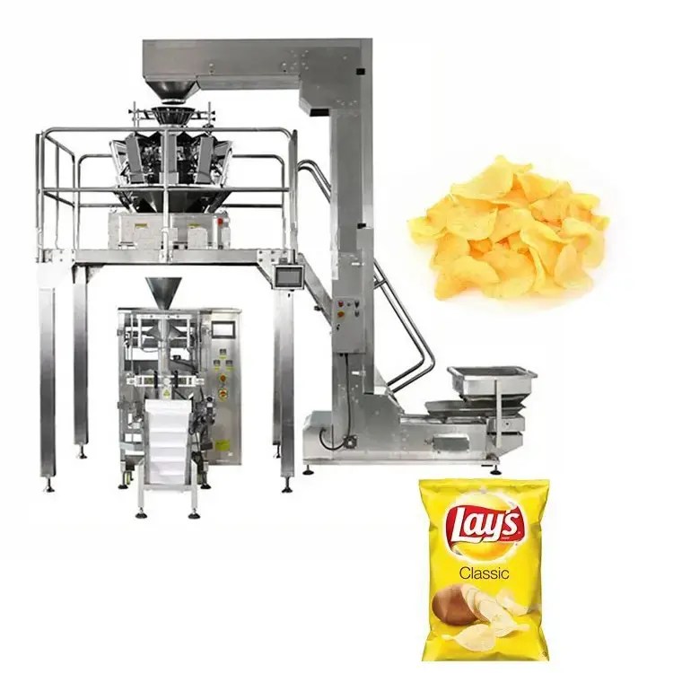 China Automatic multifunction ensacheuse chips /potato chip food