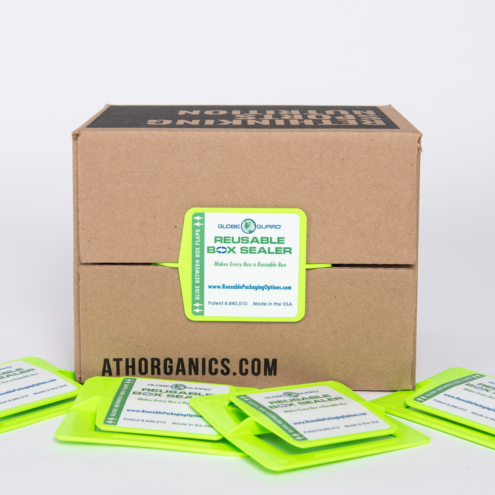 New Look Globe Guard® Reusable Box Sealer Globe Guard Products