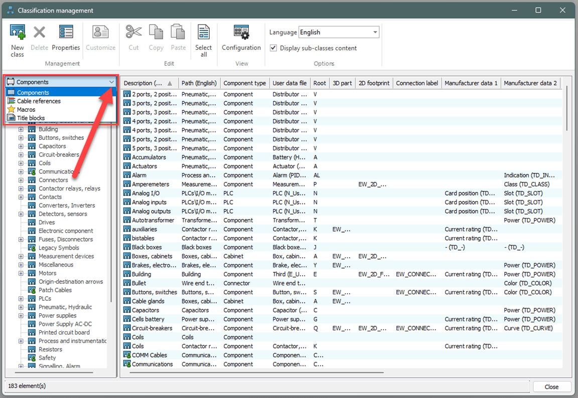 SOLIDWORKS Electrical 2D: Changing the Automatic Root Value for Symbols