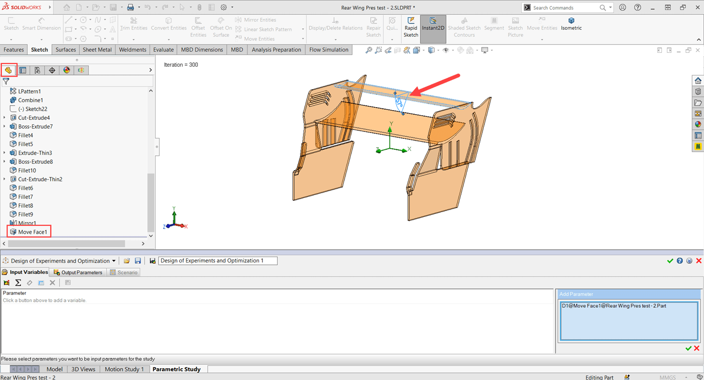 SOLIDWORKS Flow Simulation Design of Experiments and Optimization Study