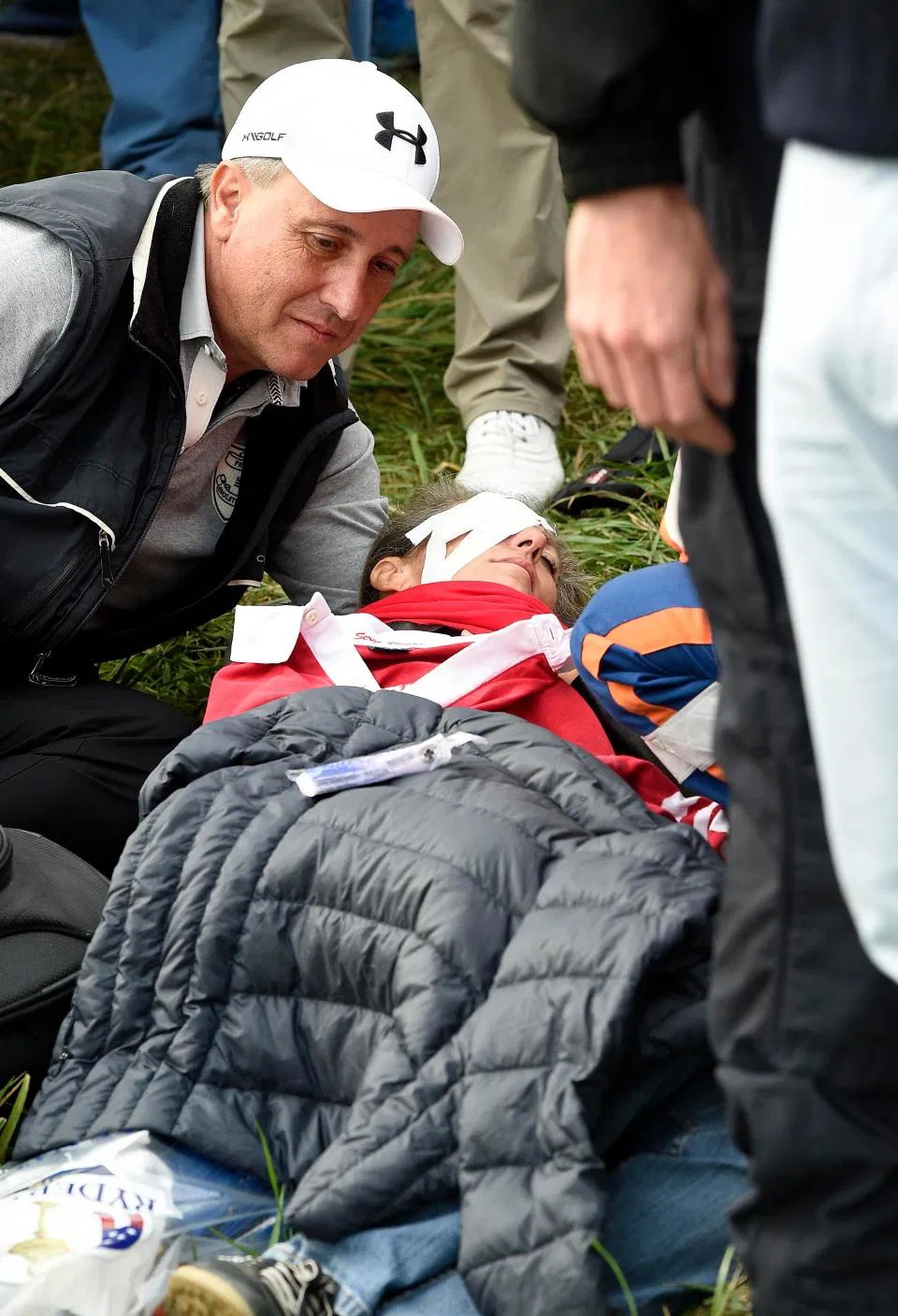 Golf fan struck by Koepka's wild Ryder Cup drive loses sight in eye