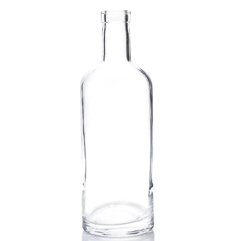 China 750ml Glass Liquor Nordic Bottle with Bar Top factory and
