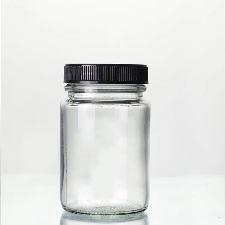 China Factory wholesale Airtight Glass Jar 314ml Glass Ergo Food Jars