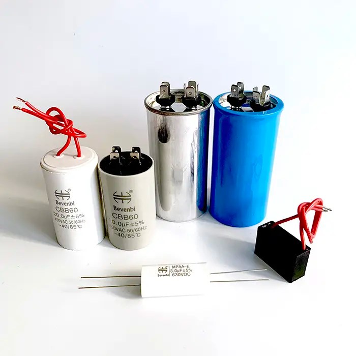 China Bottom price 105j 400v Mpp Film Capacitor 334k CBB60