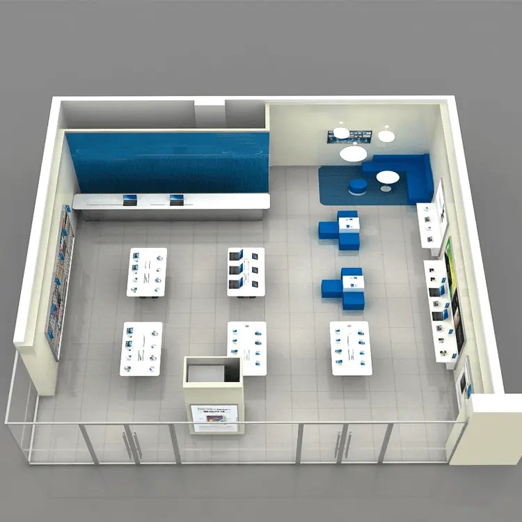 Fast deliveryTravel Retail Interior FitOut Optional mobile display