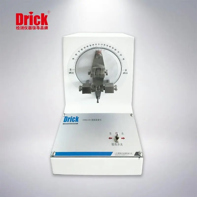 DRK106 Paper &Cardboard Stiffness Tester China Shandong Drick Instruments
