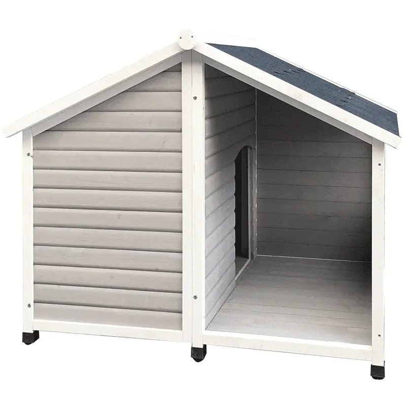 China Flat Pack Fir Wood unique dog kennel Wholesale EYD008