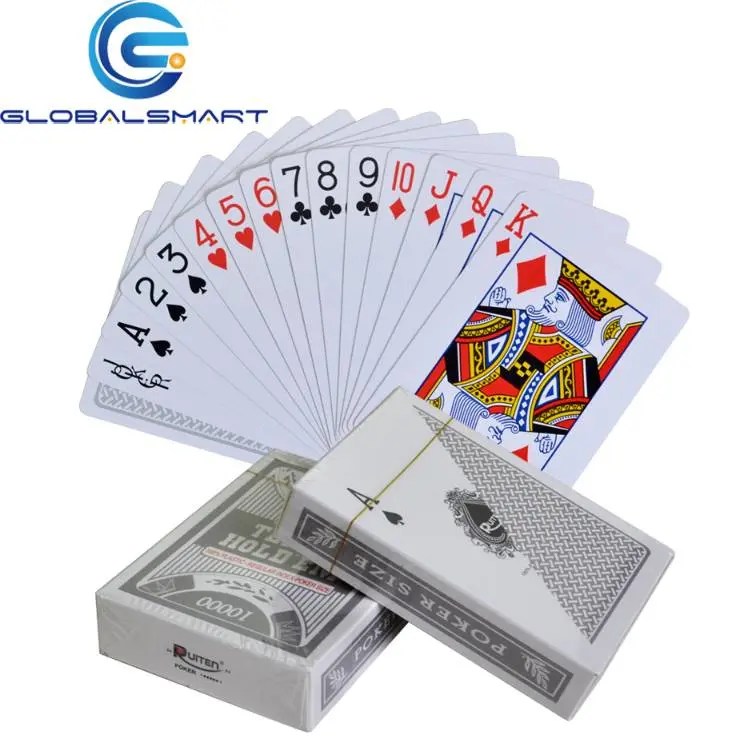 China PVC Paper rfid playing card rfid poker cards factory and
