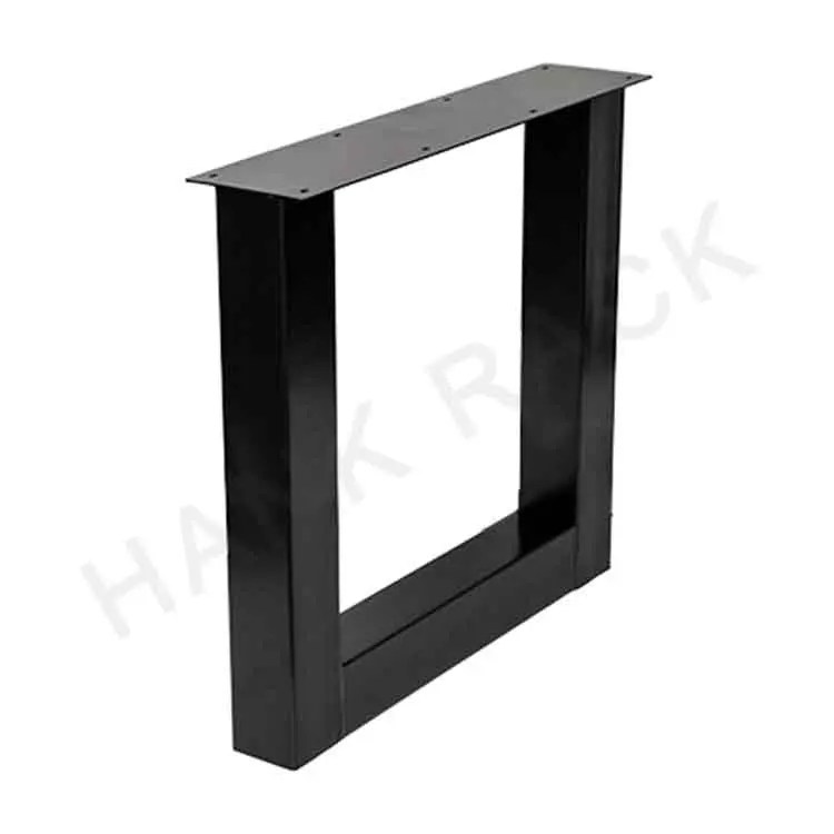 China Fast delivery Wood Wall Shelf U Shape Dining Table Leg Hank