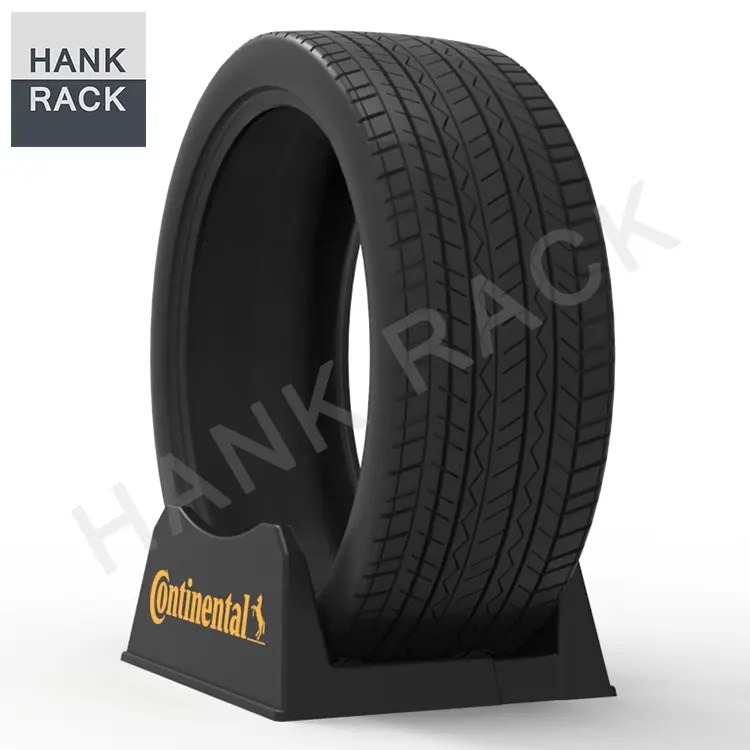 China CONTINENTAL Tire Rack Portable Tire Wheel Display factory and