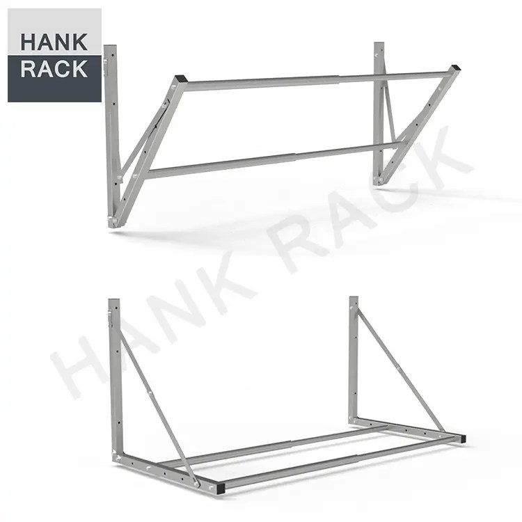China Garage Storage Wall Mounted Foldable Car Tire Wheel Rack Holder
