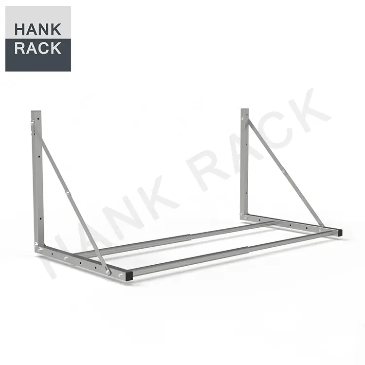 China Garage Storage Wall Mounted Foldable Car Tire Wheel Rack Holder