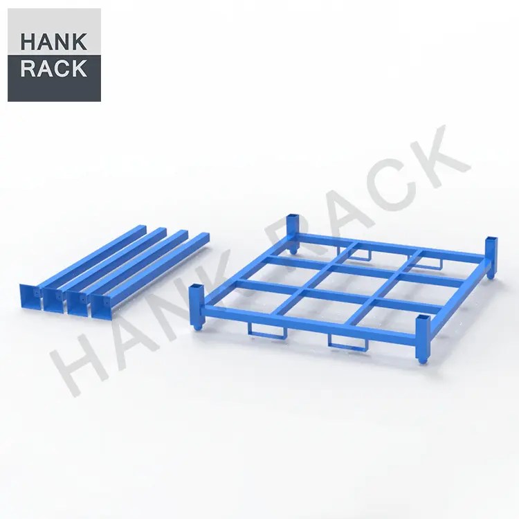 China Portable Post Pallet 60inch Metal Stacking Rack factory and