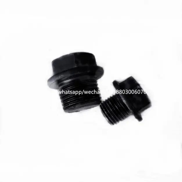 China oil drain plug standard size M121.25 mm,head size 14mm