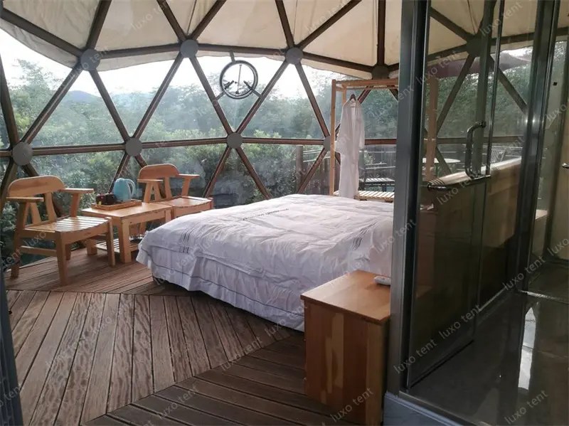 China Glass Igloo Geodesic Dome Tent Manufacturer and Supplier Aixiang