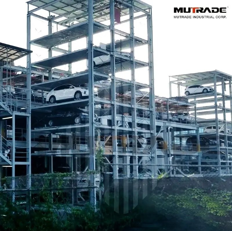 China Mechanical Fully Automated Smart Tower Car Parking System factory