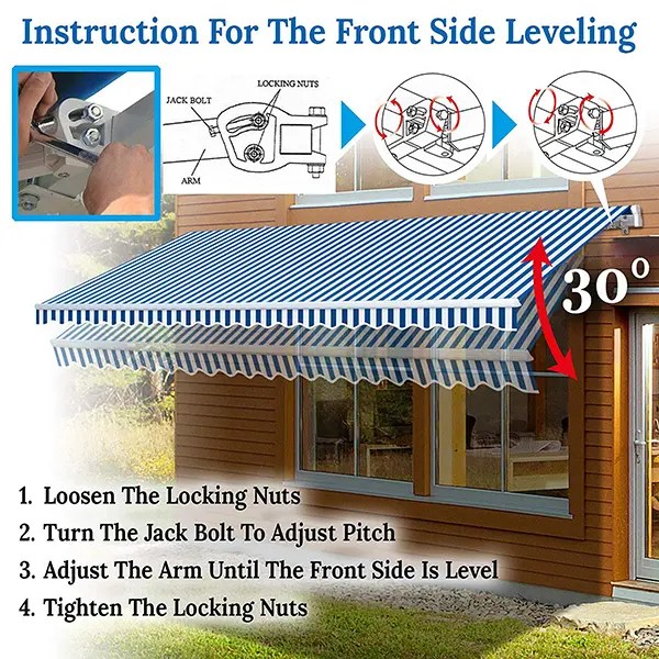 China 2020 China New Design Aluminum Awning Parts Retractable Patio