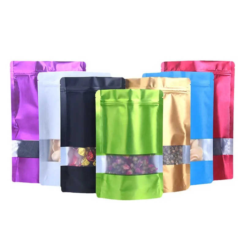 Wholesale Wholesale Metalized bags stand up plastic bag food packaging