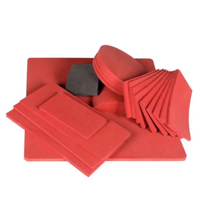 Customized Red Silicone Rubber sheet Featured Image