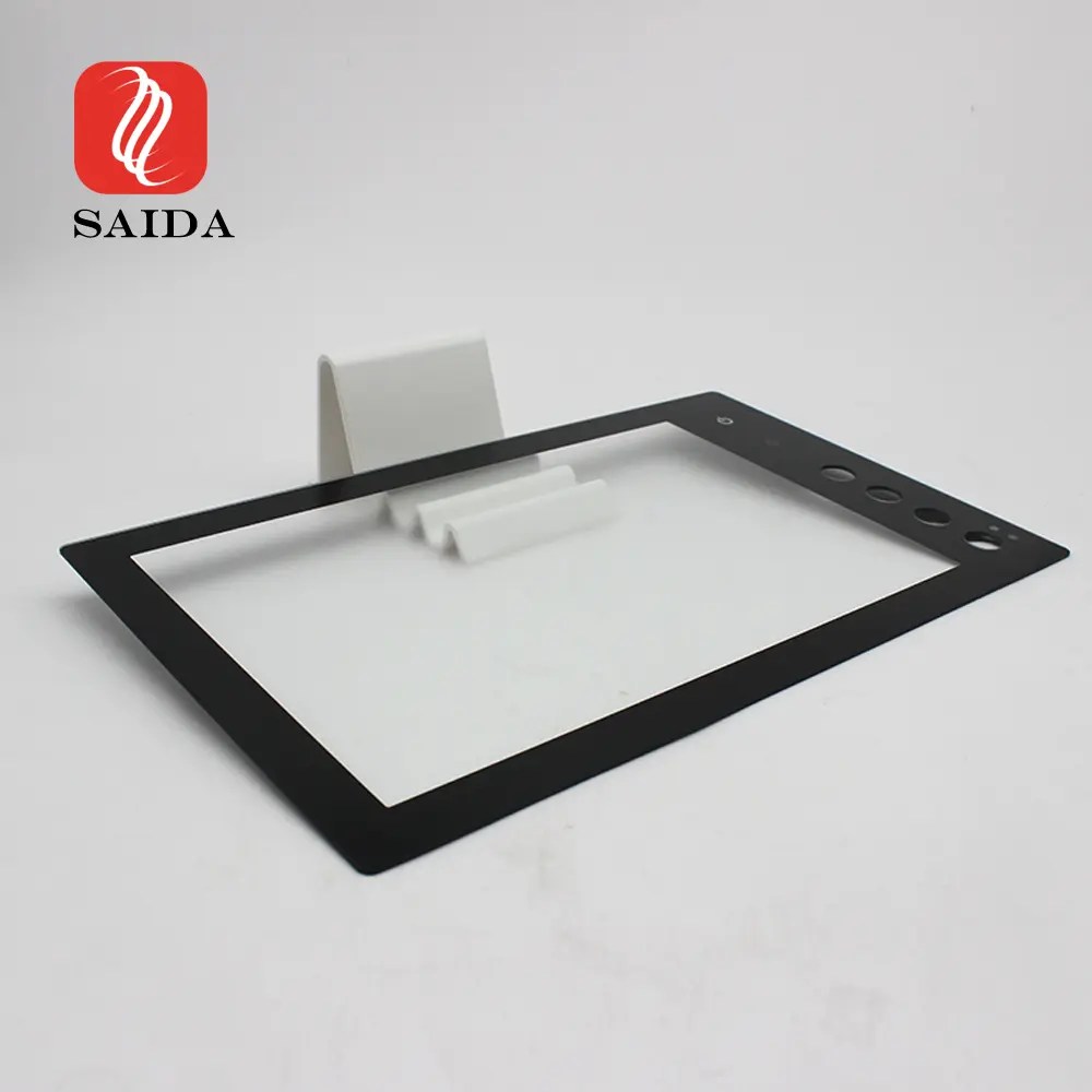 China Etched Anti Glare 7inch Touch Panel Display Cover Glass factory