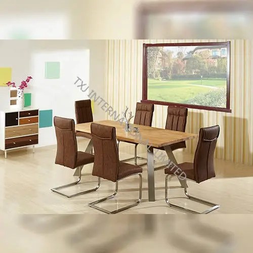 ROCKY Solid Oak Wood Table