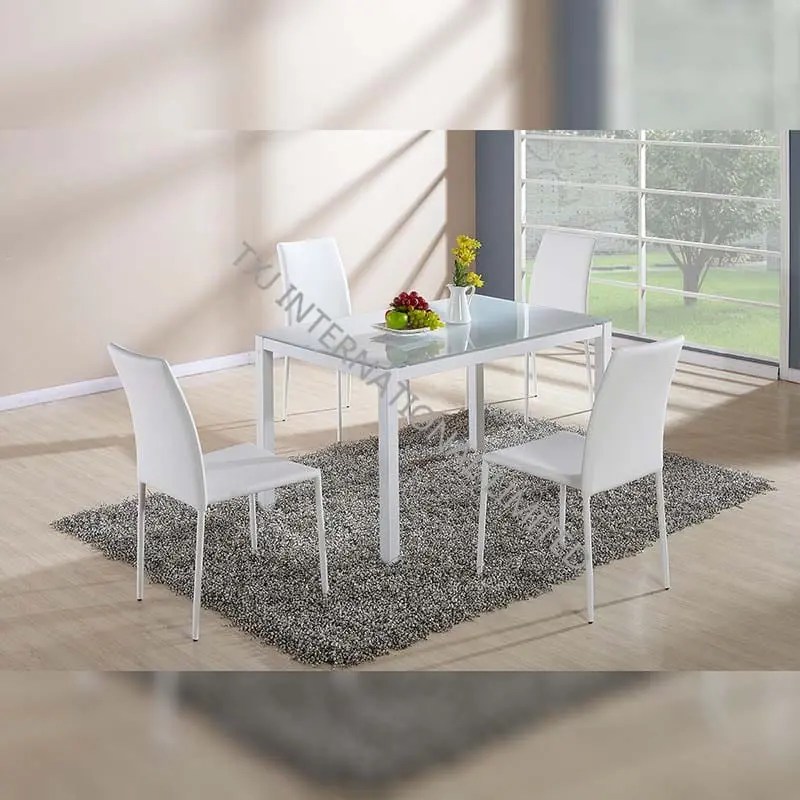 China BD1401 Tempered Glass Dining Table Manufacturers and Suppliers TXJ