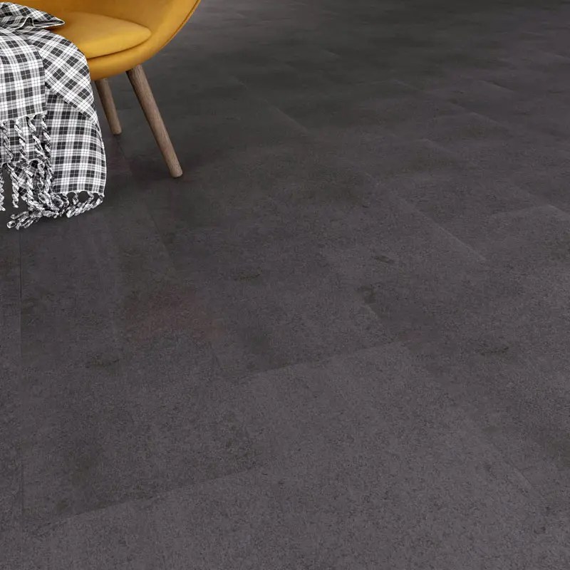 China High definition Pine Vinyl Plank Flooring Modern Concrete SPC