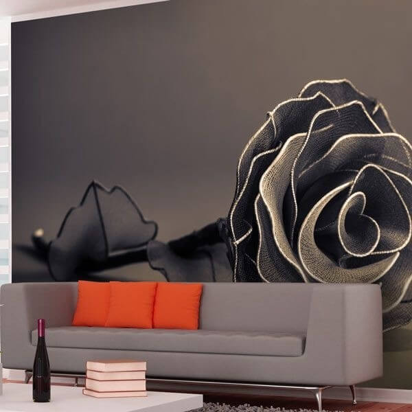 Vintage Flower Wall Mural 2