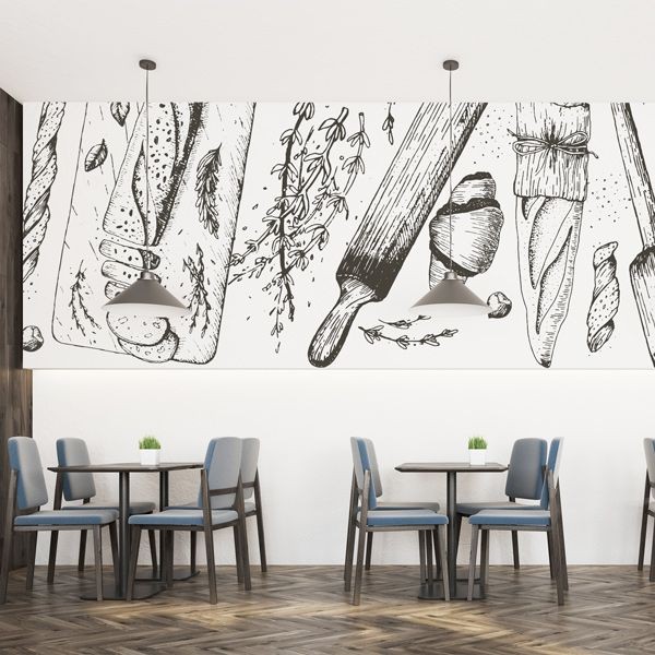 Bakery Wall mural