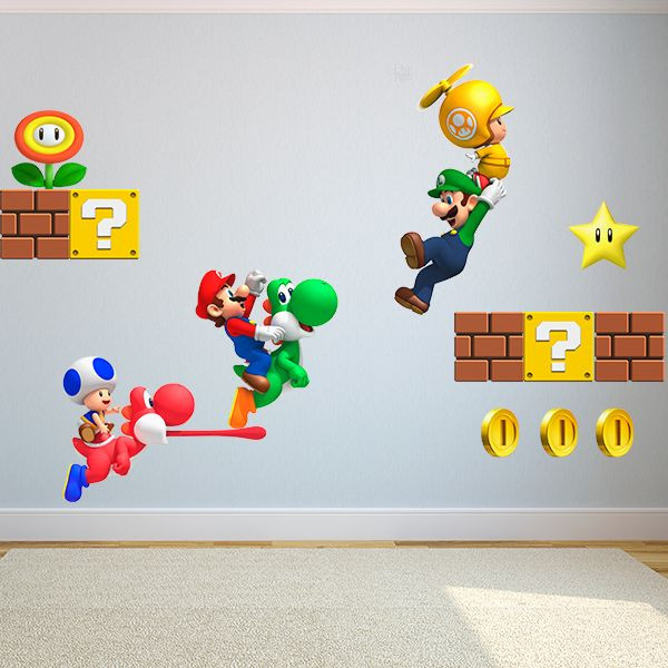 Super Mario Wall Sticker