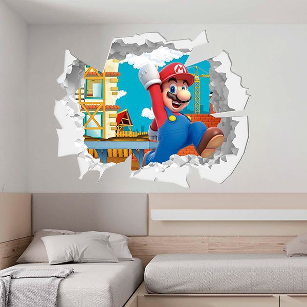 Super Mario 3D Wall Sticker