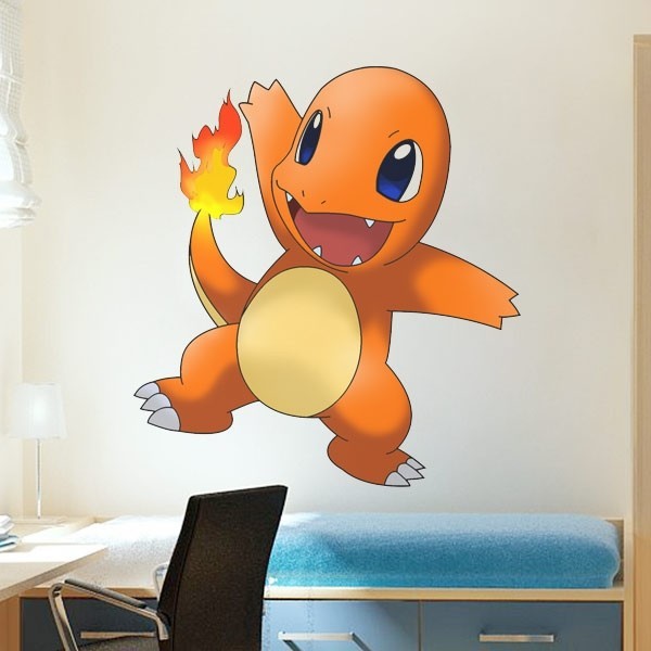 Pokémon Charmander wall sticker