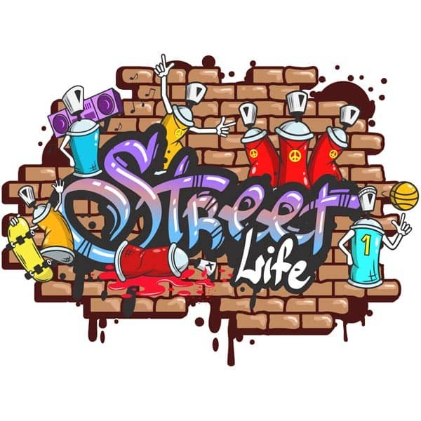 Graffiti Wall Sticker