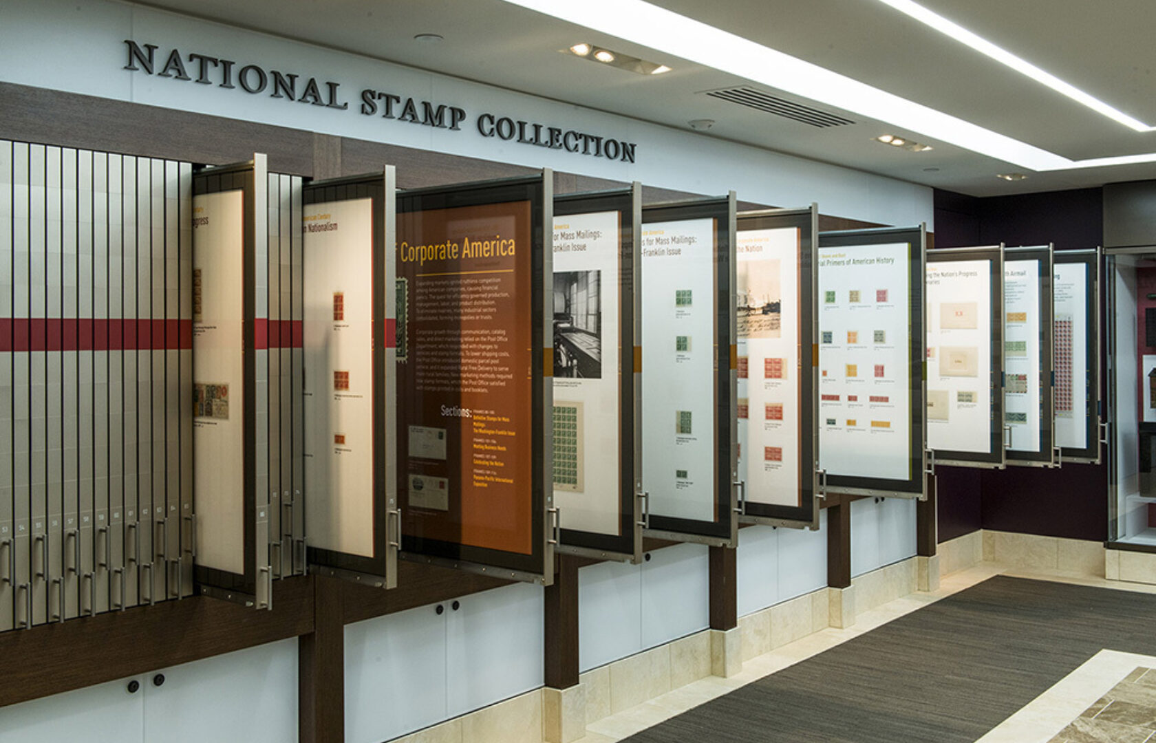 National Postal Museum William H. Gross Stamp Gallery Projects