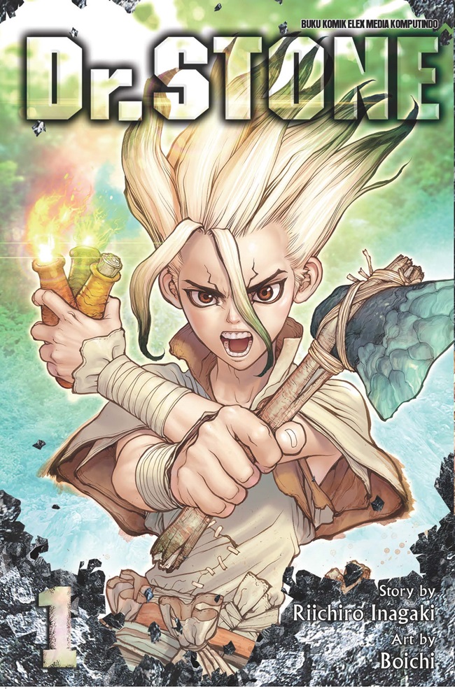 Jual Buku Dr. Stone 01 Karya Riichiro Inagaki Toko Buku Online(03)