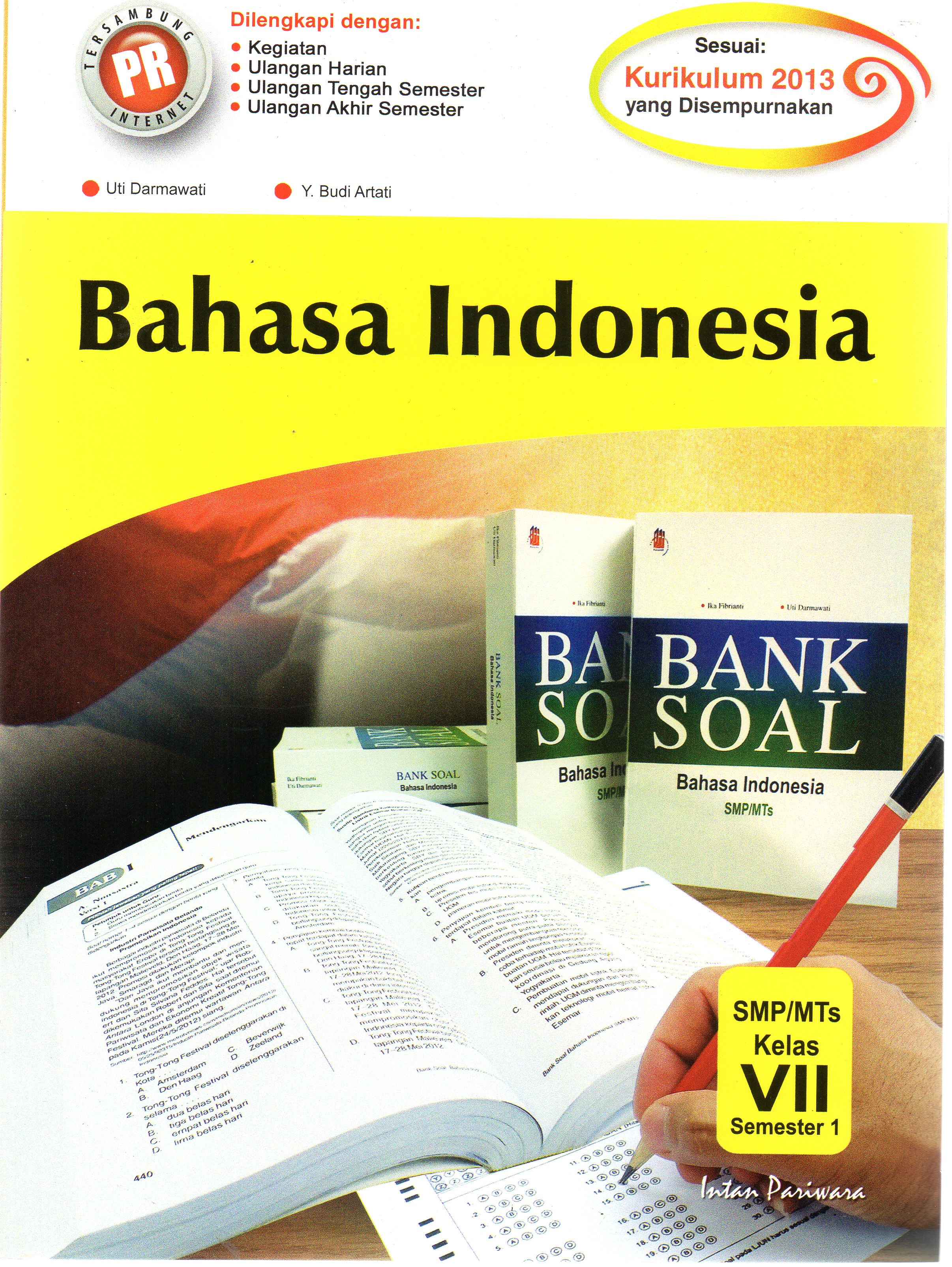 Buku Bahasa Indonesia Kelas 7 Penerbit Erlangga Seputar