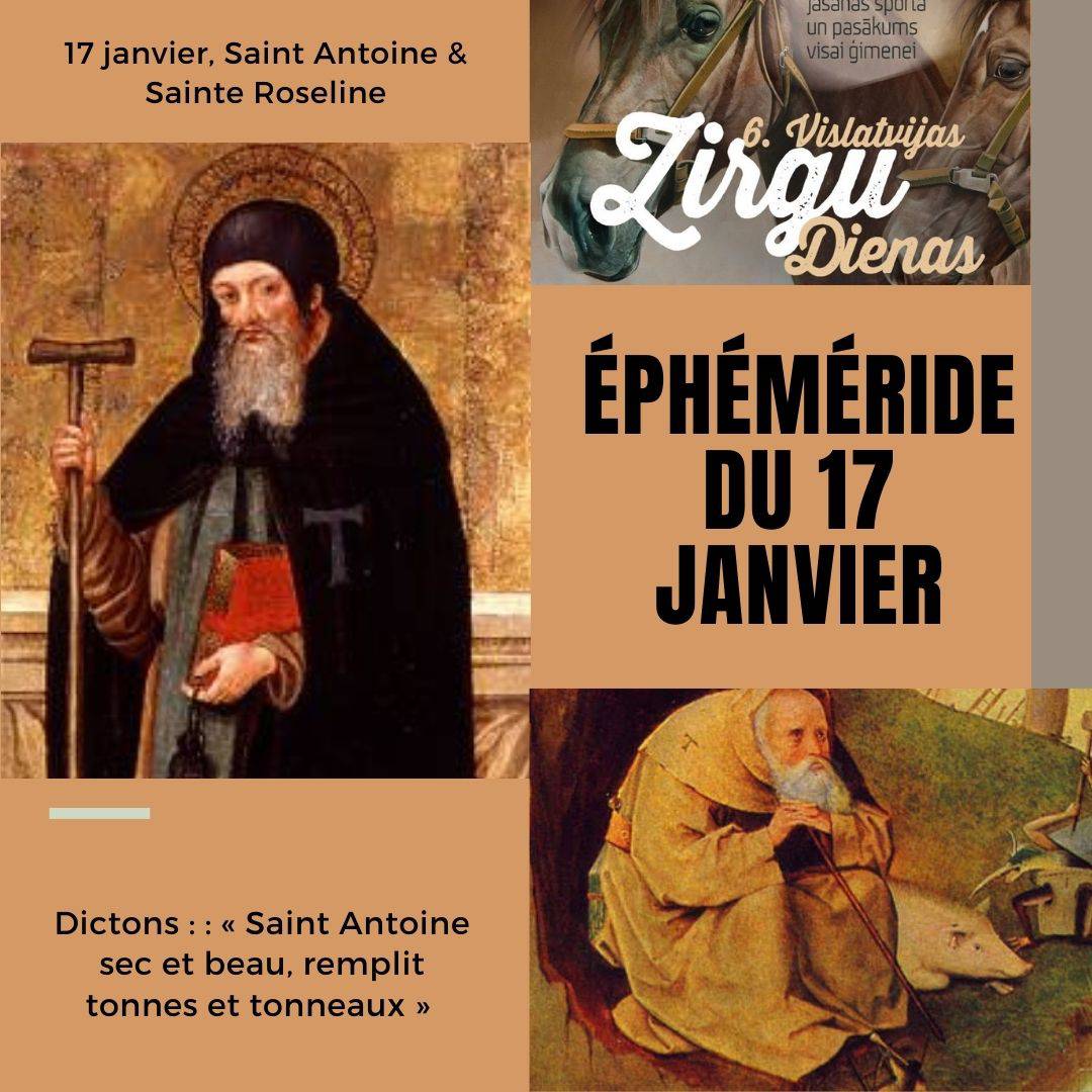 Grasse Mat' 17 janvier, Saint Antoine & Sainte Roseline