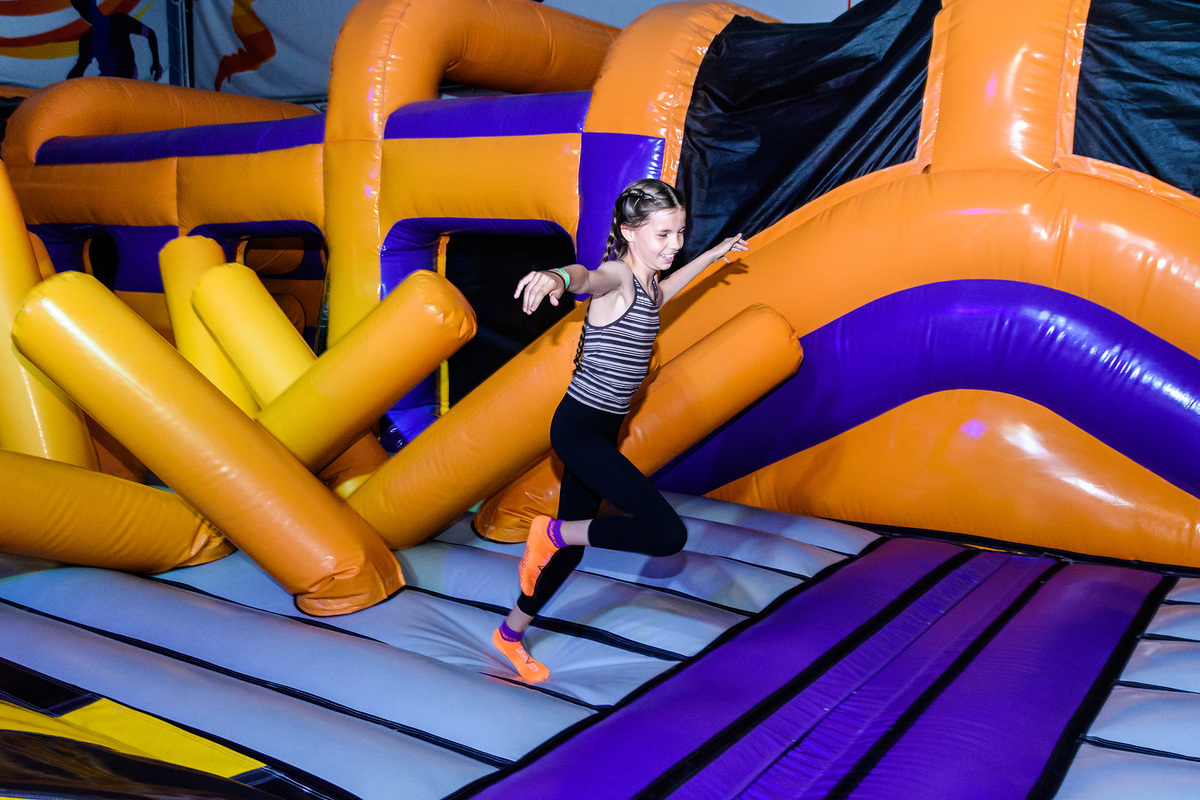 Castleford Active Open Jump Trampoline and Adventure Play