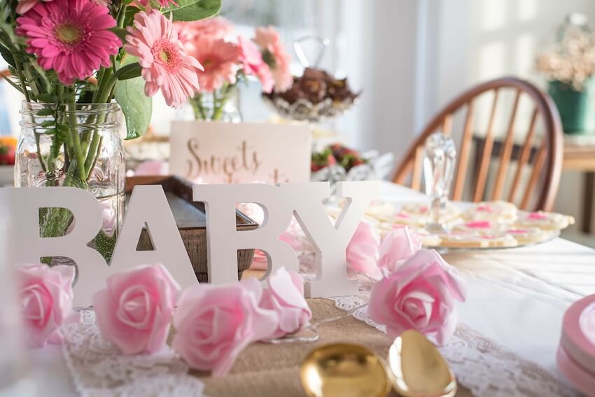 Baby Shower Centerpiece Ideas For Tables Two Birds Home