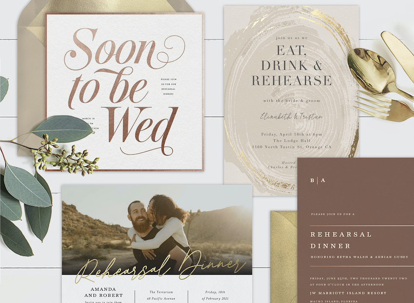 Rehearsal Dinner Ideas to Help You Host in Style STATIONERS