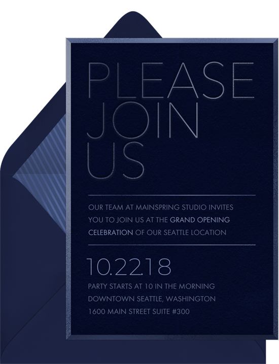 How to Create a Grand Opening Invitation That Impresses STATIONERS