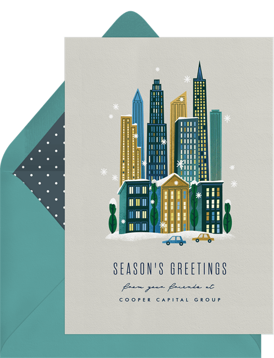 13 Business Christmas Cards to Spread Company Cheer and Gratitude